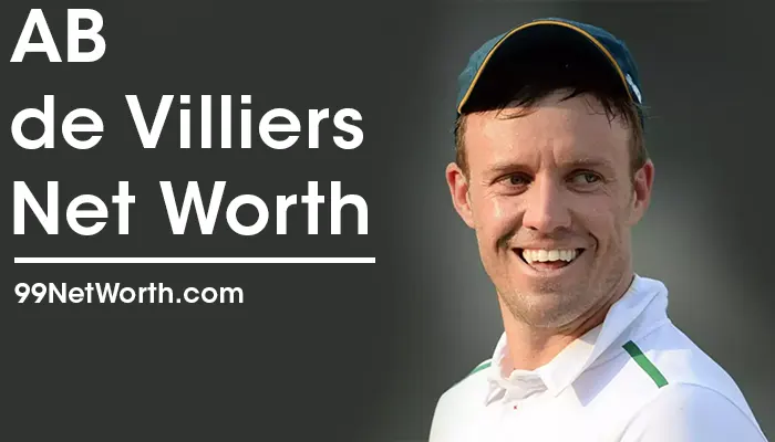 AB de Villiers Net Worth, AB de Villiers's Net Worth, Net Worth of AB de Villiers